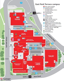 A map of EPT campus