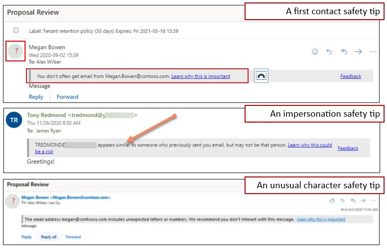 Security changes in Microsoft Outlook | Students