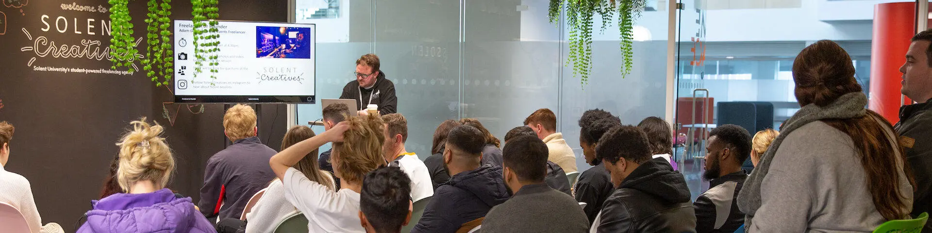 speaker in solent creatives