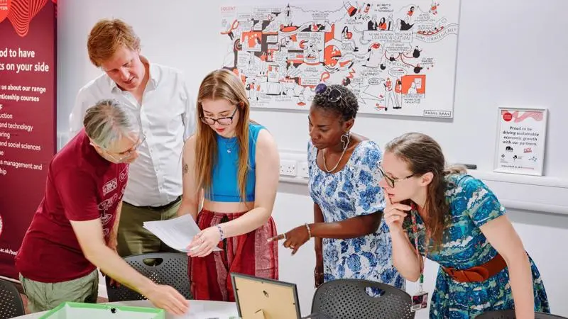 Staff on a RKE away day