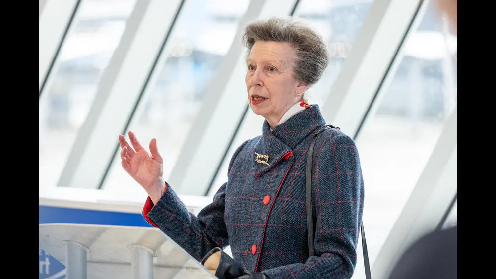 HRH The Princess Royal in Portsmouth