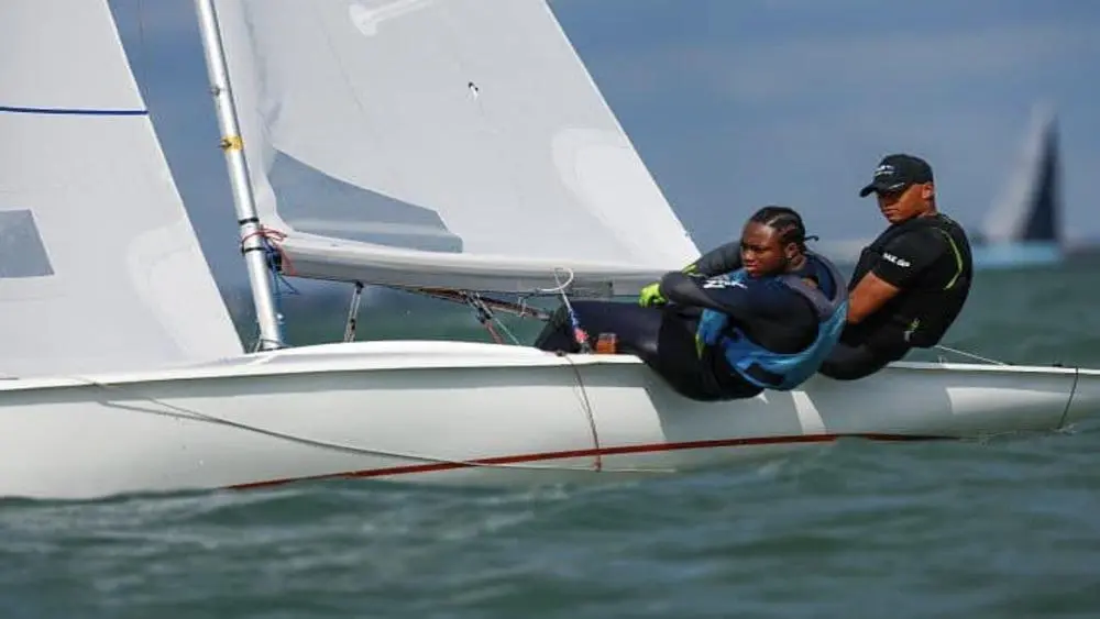 Jessye Opoku-Ware sailing