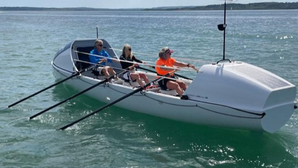 The team on a practice row